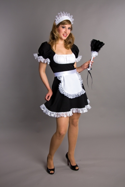 Zimmermädchen Stubenmädchen Kostüm Sexy Hausfrau Kostüm Fasching Damen Kostüme Ebay 
